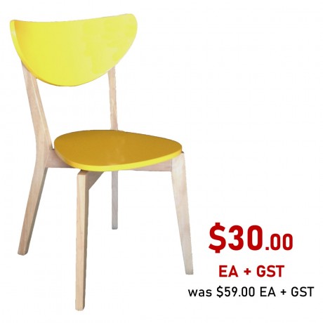 Alisha Chair Light Yellow Alisha Chair Light Yellow
